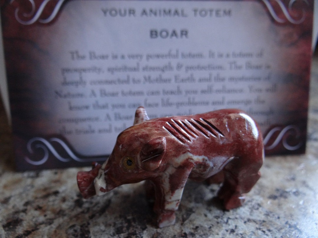 Hand Carved BOAR Animal Spirit Totem for Spiritual Jewelry - Etsy Hand Carved BOAR Animal Spirit Totem for Spiritual Jewelry - Etsy