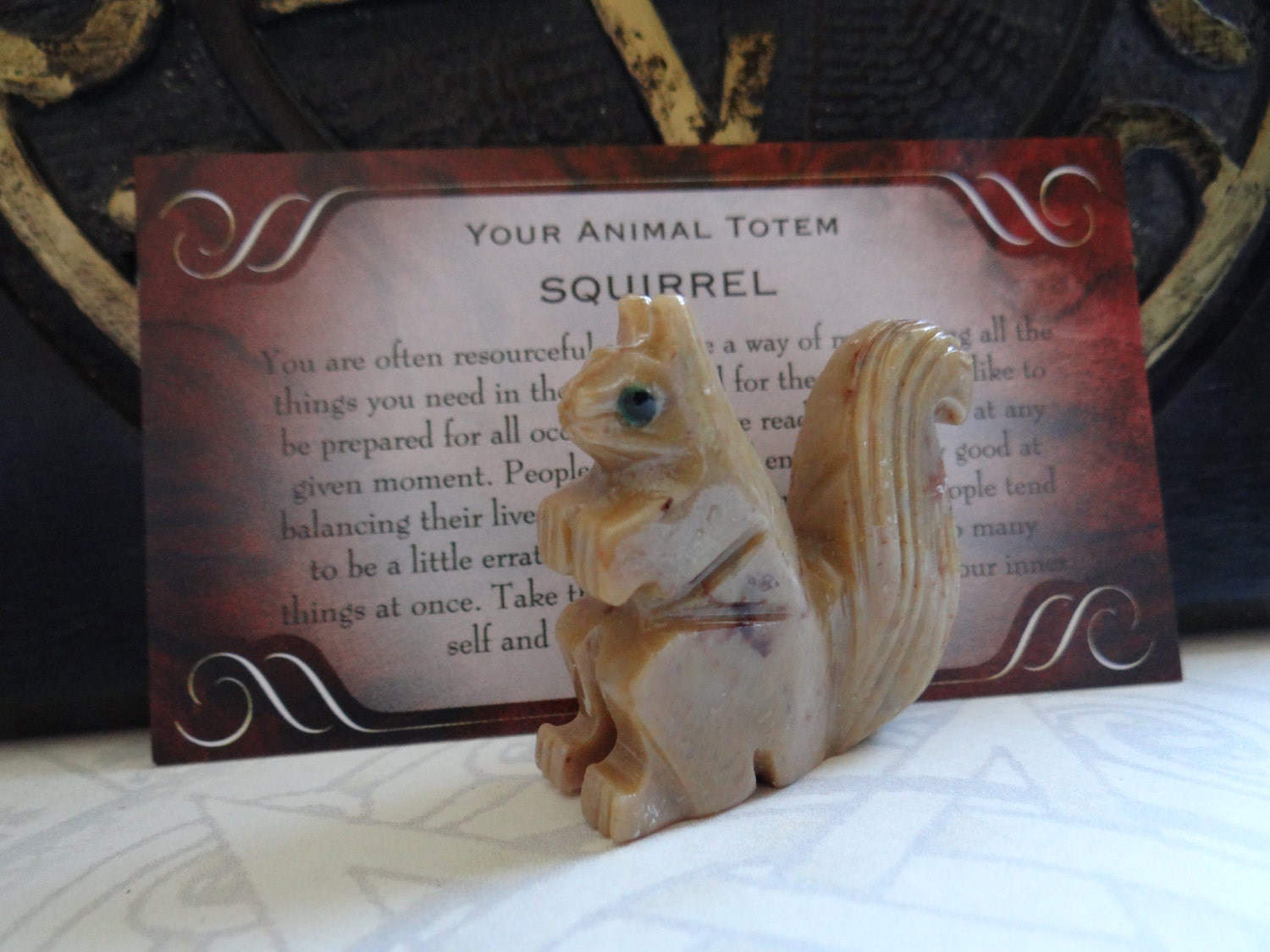 Hand Carved SQUIRREL Animal Spirit Totem for Spiritual - Etsy Australia Hand Carved SQUIRREL Animal Spirit Totem for Spiritual - Etsy Australia