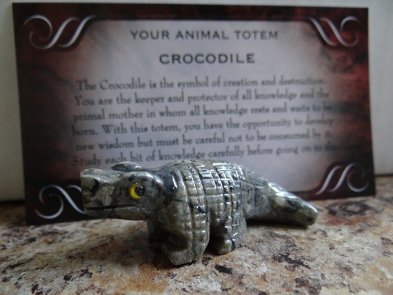 Hand Carved CROCODILE Animal Spirit Totem for Spiritual - Etsy Hand Carved CROCODILE Animal Spirit Totem for Spiritual - Etsy