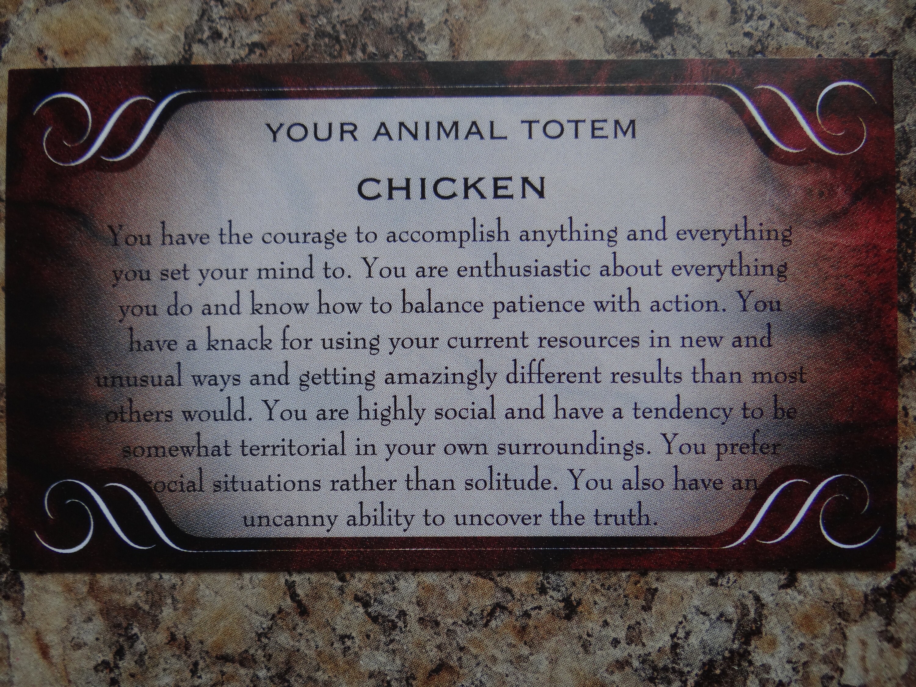 Hand Carved CHICKEN Animal Spirit Totem for Spiritual Etsy