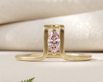 Minimal Marquise CZ Ring Oura Ring Cover 14K Solid Gold Dainty Stackable Smart Ring Jewelry