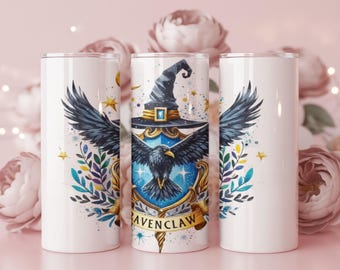 Envoltura para vaso Wizard PNG: descarga digital de sublimación de 20 oz y 30 oz para vasos rectos y cónicos