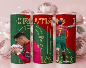 Ronaldo Tumbler Wrap Png Wrap Digital Download For 20oz