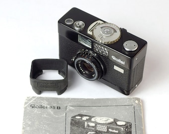 Rollei 35 B Compact Legend of the 1970's, Black Body, Germany, 1975