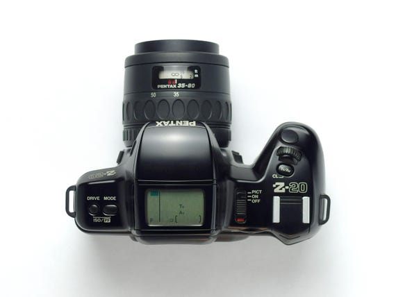 A棚PENTAX Z-20 フィルムカメラ ペンタックス ヴィンテージ Pentax Z-20 Shiny Black Fully Automatic SLR, Near Mint With 35