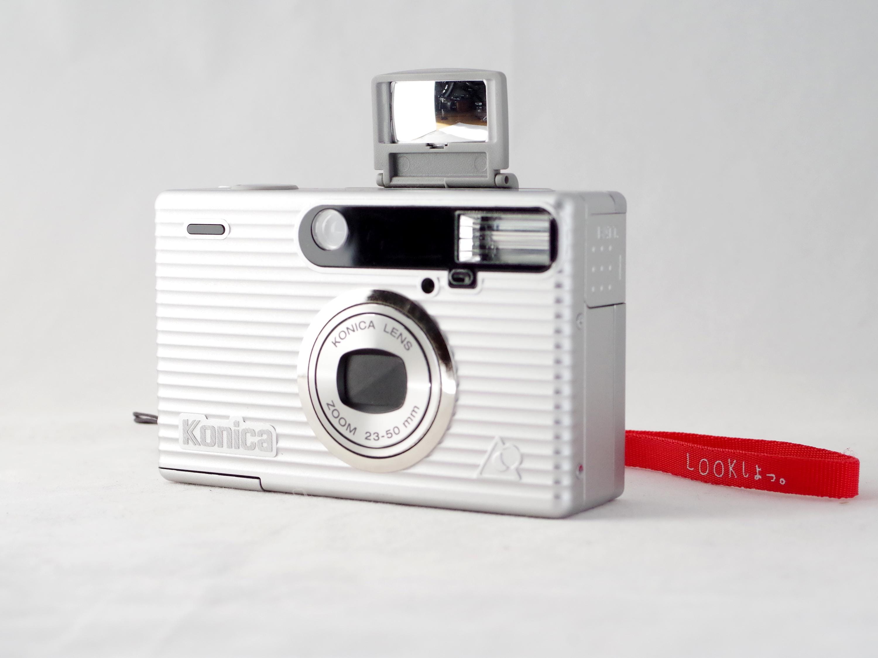Konica Revio II Sleek Metal Vintage Camera for APS Film From the