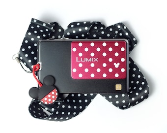 Panasonic Minnie Mouse Disney Special Edition Vintage Digital Camera, Tested & Working with Battery, Charger, SD Card