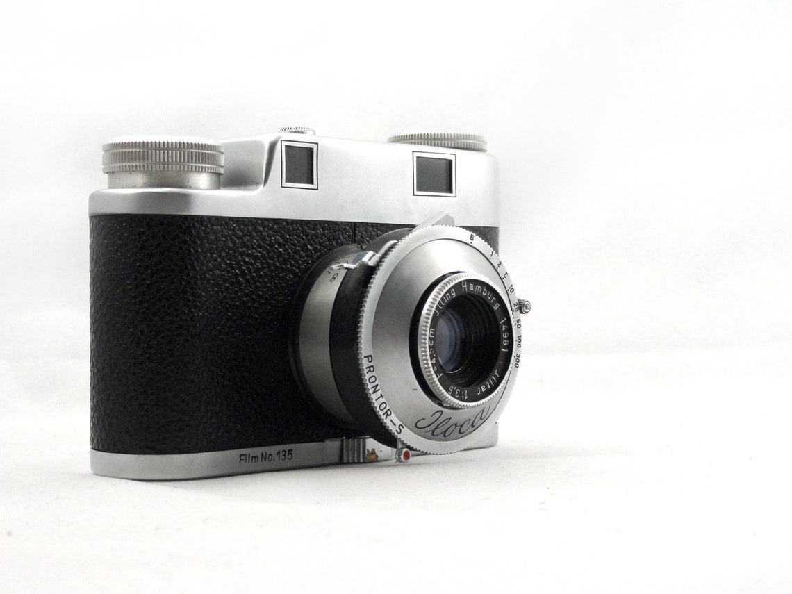 Iloca II Stylish German Rangefinder Camera, Tested & Working, Hamburg, 1950, foto 2 de 5