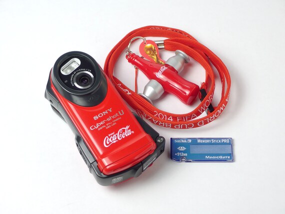 Sony Cyber-shot U60 Super-rare Coca-cola Edition Vintage Digital