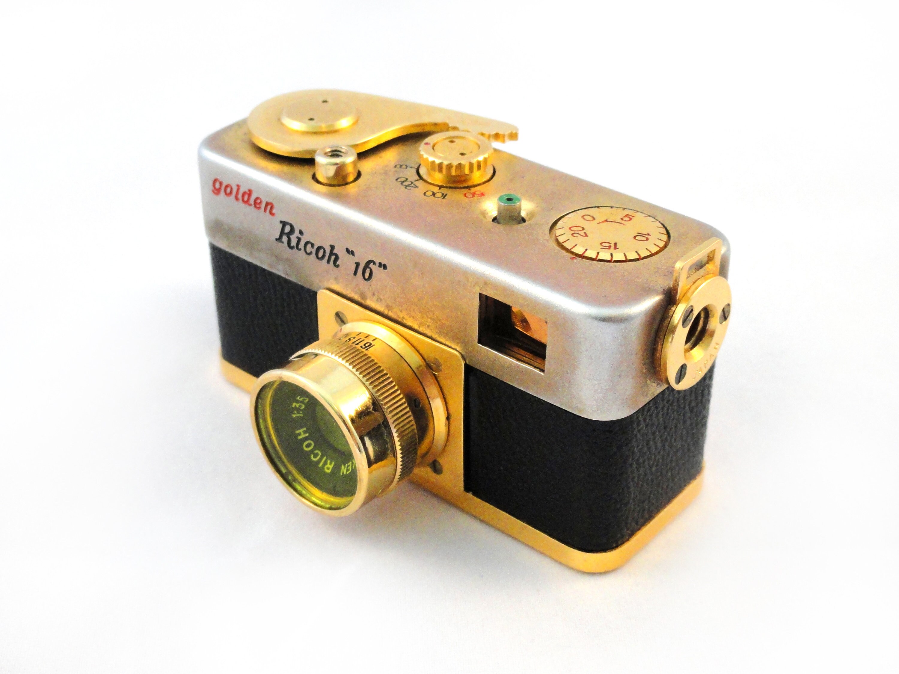 Golden Ricoh 16 ゴールデン ビンテージ・クラシカルカメラ Golden Ricoh 16 ゴールデン ビンテージ・クラシカルカメラ