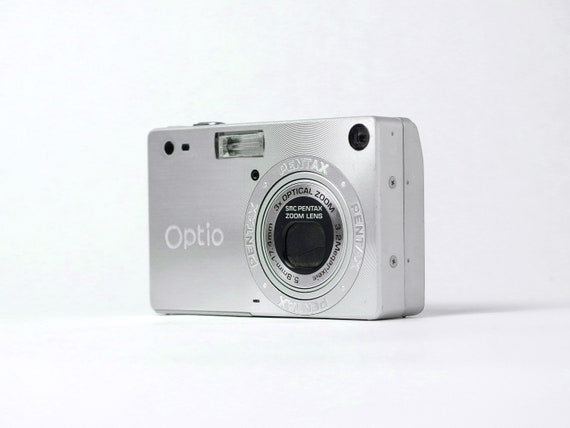 Pentax Optio S Tiny Vintage Digital Camera, Tested & Working With