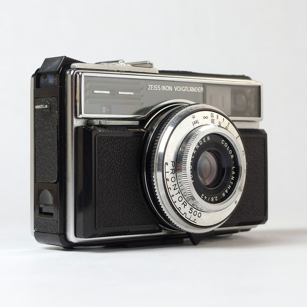 Voigtländer Vitessa 500AE, Automatique Compact 35 mm, Allemagne, 1966