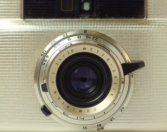 Penti I, Beautiful Gold Half-Frame SL Camera, Made in East Germany, 1962