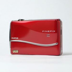 Fujifilm FinePix Z800EXR Rare Red Digital Camera, Vintage 2000s, Tested & Working with Battery, Charger, SD Card Fujifilm FinePix Z800EXR Rare Red Digital Camera, Vintage 2000s, Tested & Working with Battery, Charger, SD Card