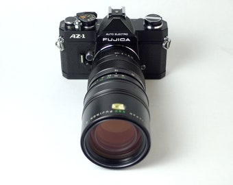 Fujica AZ-1 Black M42 SLR, Made in Japan, 1978