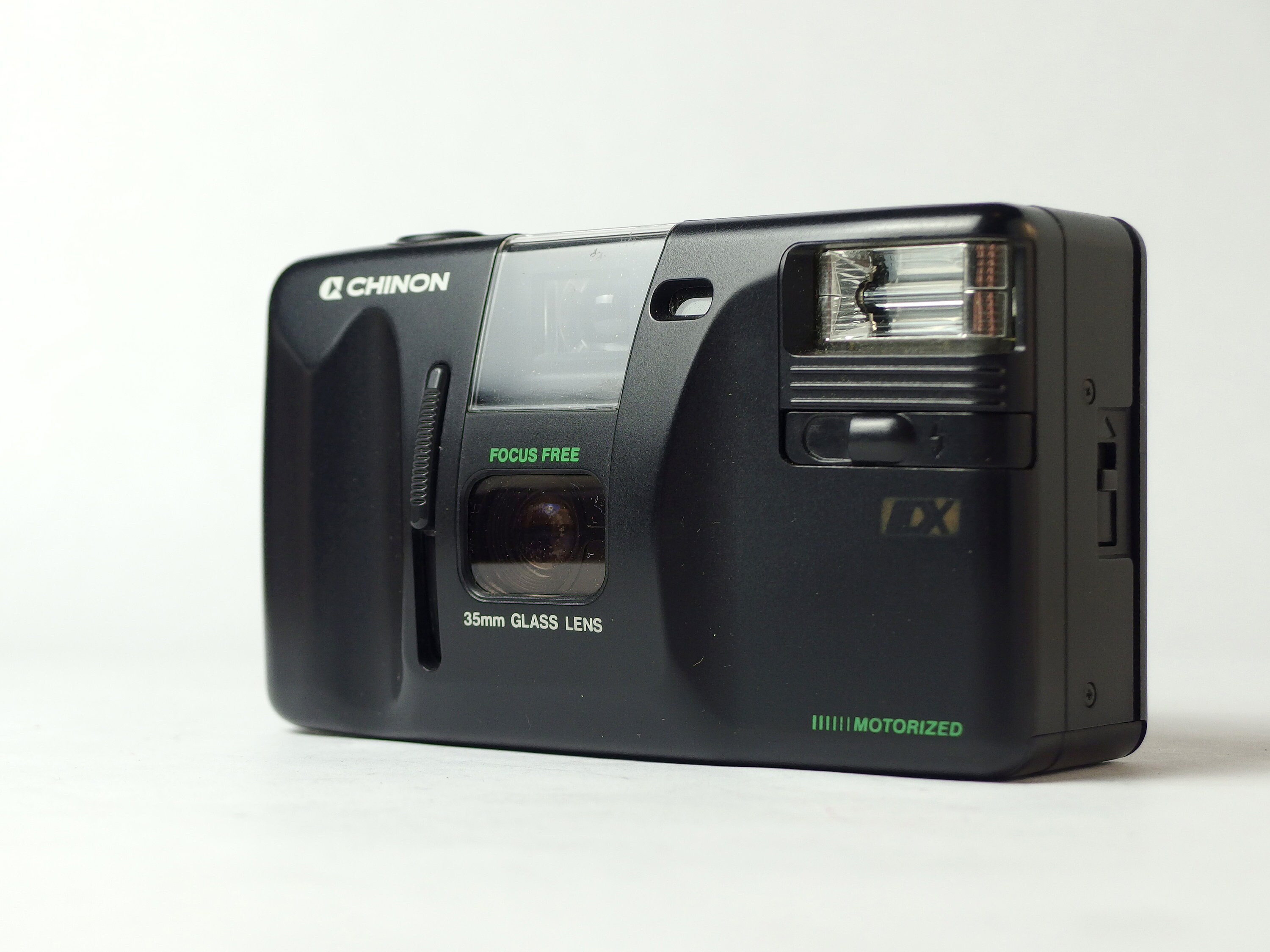 CHINON35FX-Ⅲカメラ Chinon 35FX-III 35mm Film Point & Shoot Camera Black With