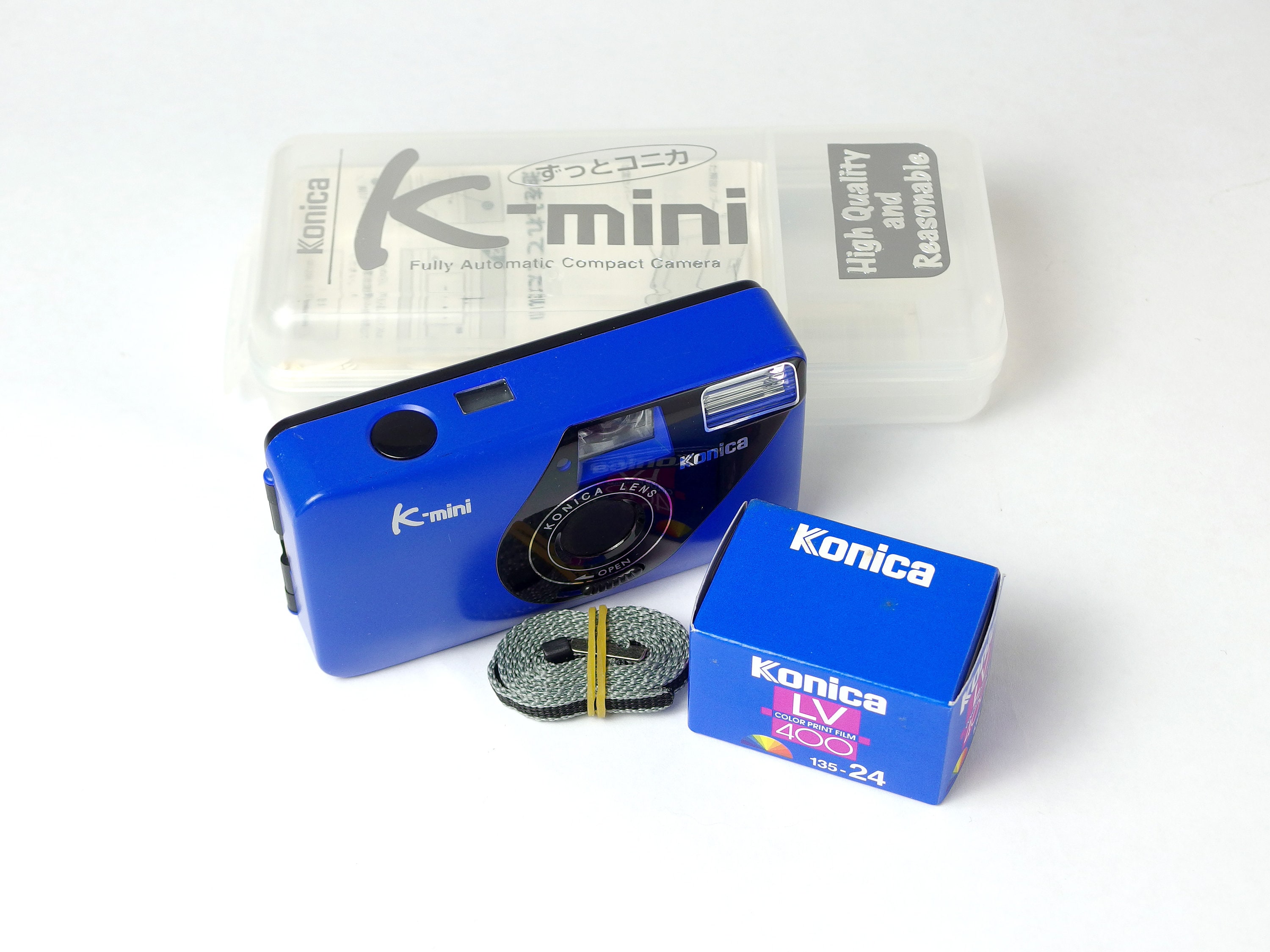 Konica K-mini フィルムカメラ, コンパクトカメラ Konica K-mini の使い方 | Totte Me Camera