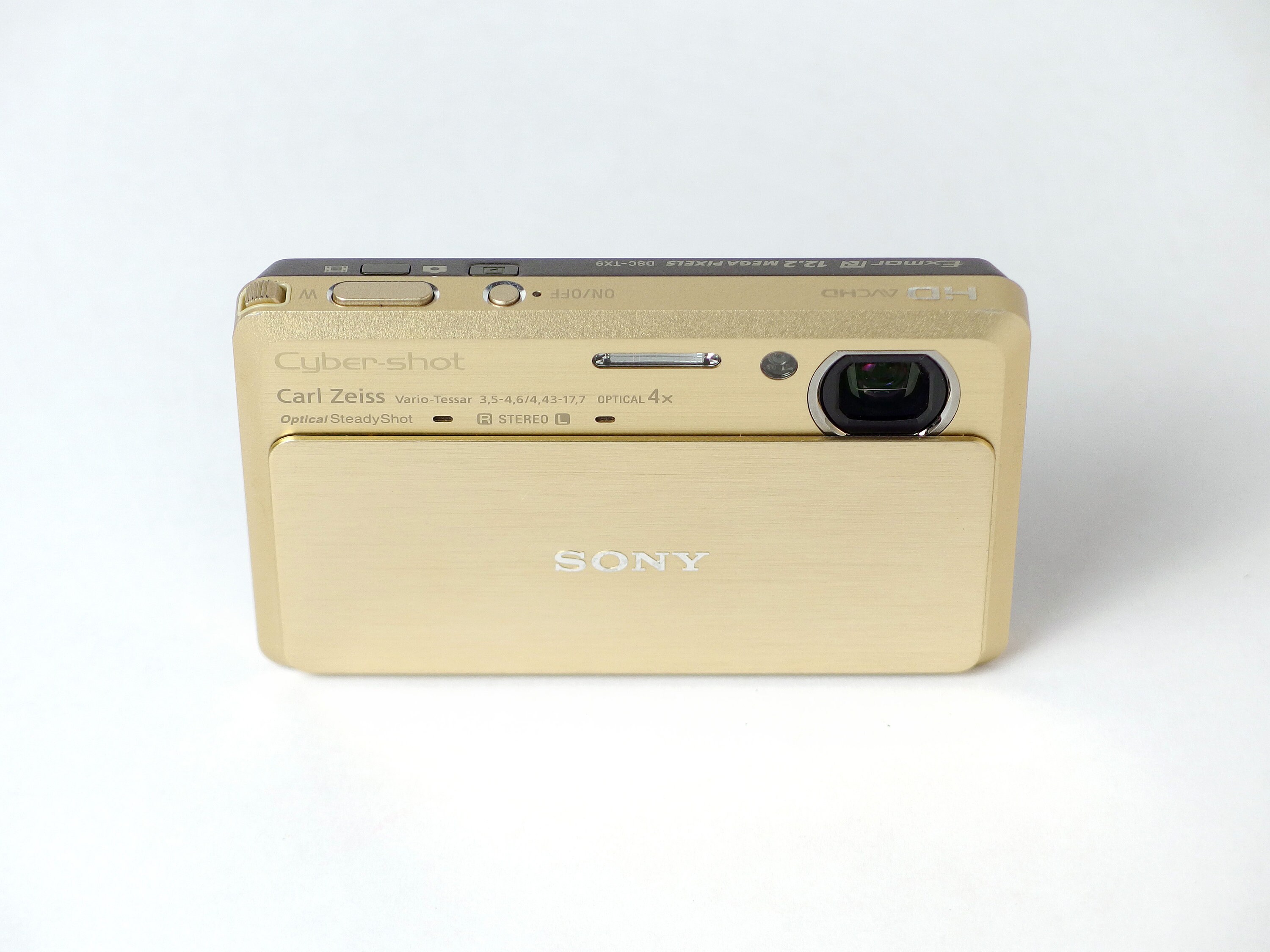Buy Sony Cyber-shot TX9 Slim Gold Digital Camera, Vintage 2000s