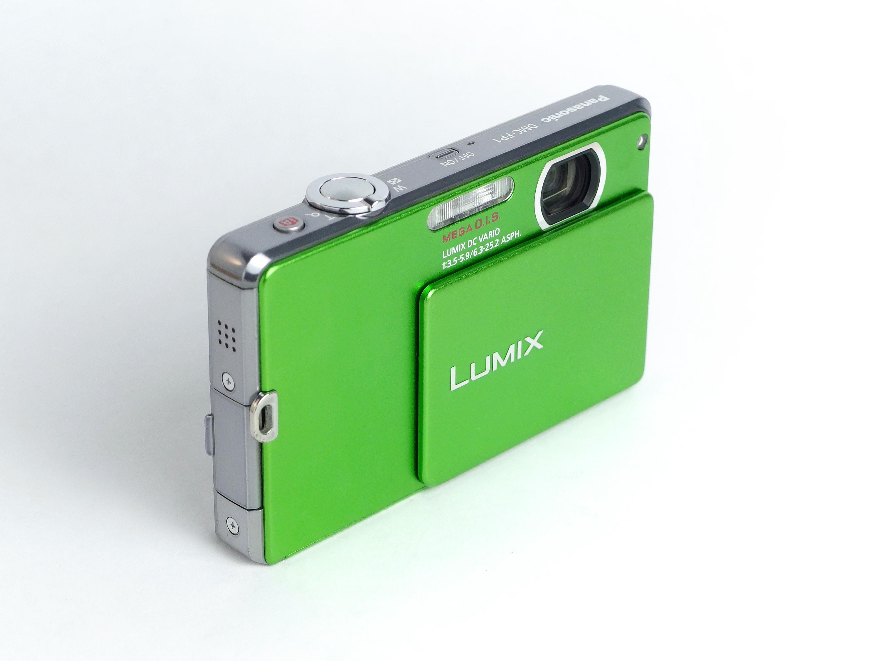 Panasonic Rare Green Lumix Vintage Digital Camera DMC-FP1