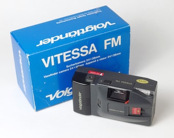 Voigtländer Vitessa FM, Rare Point-and-Shoot Made by Ricoh, Germany, 1987