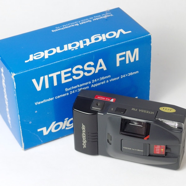Voigtländer Vitessa FM, Rare Point-and-Shoot Made by Ricoh, Germany, 1987
