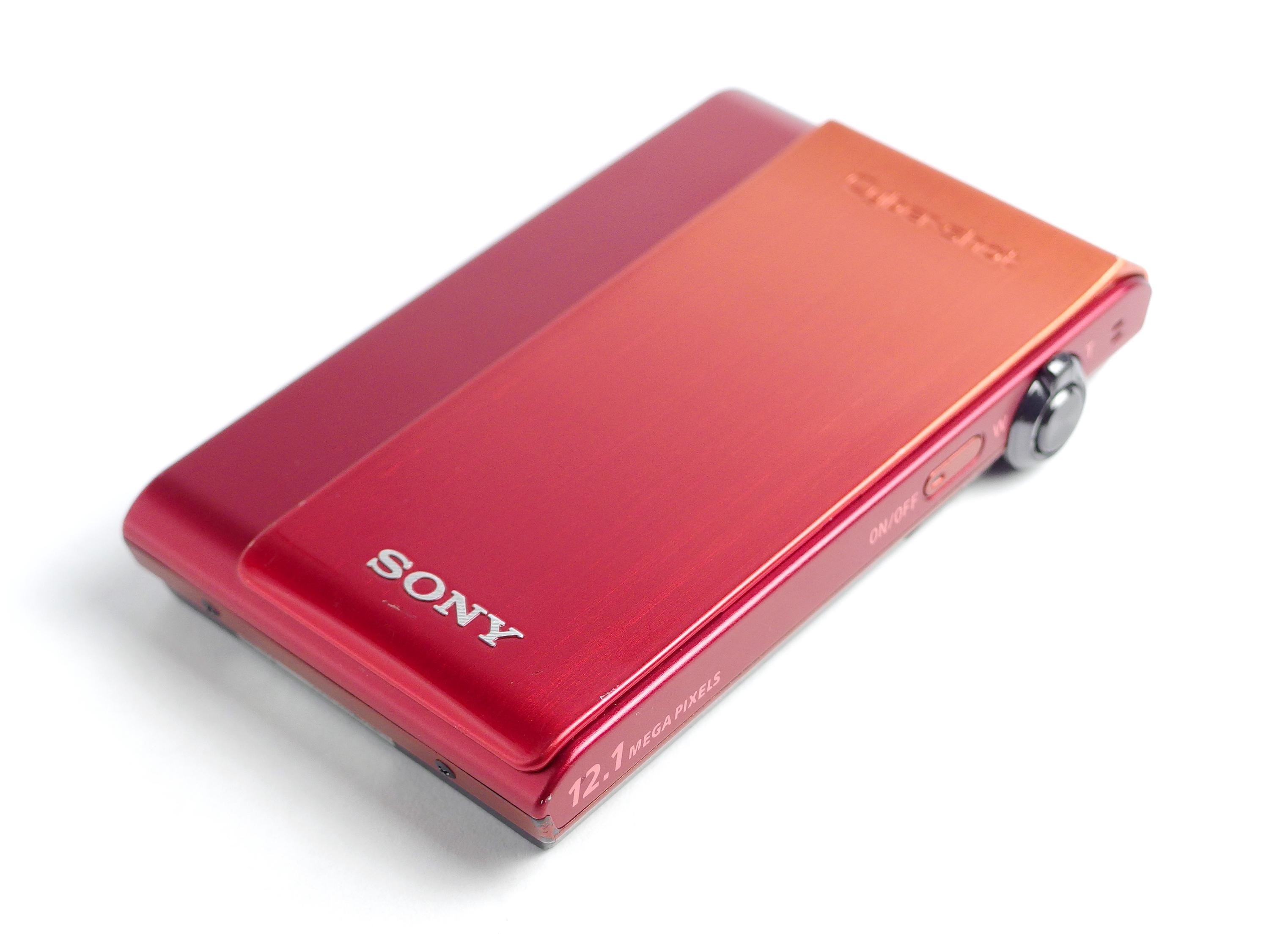Sony Cyber-shot T900 Rare Red Ultra-compact Digital Camera