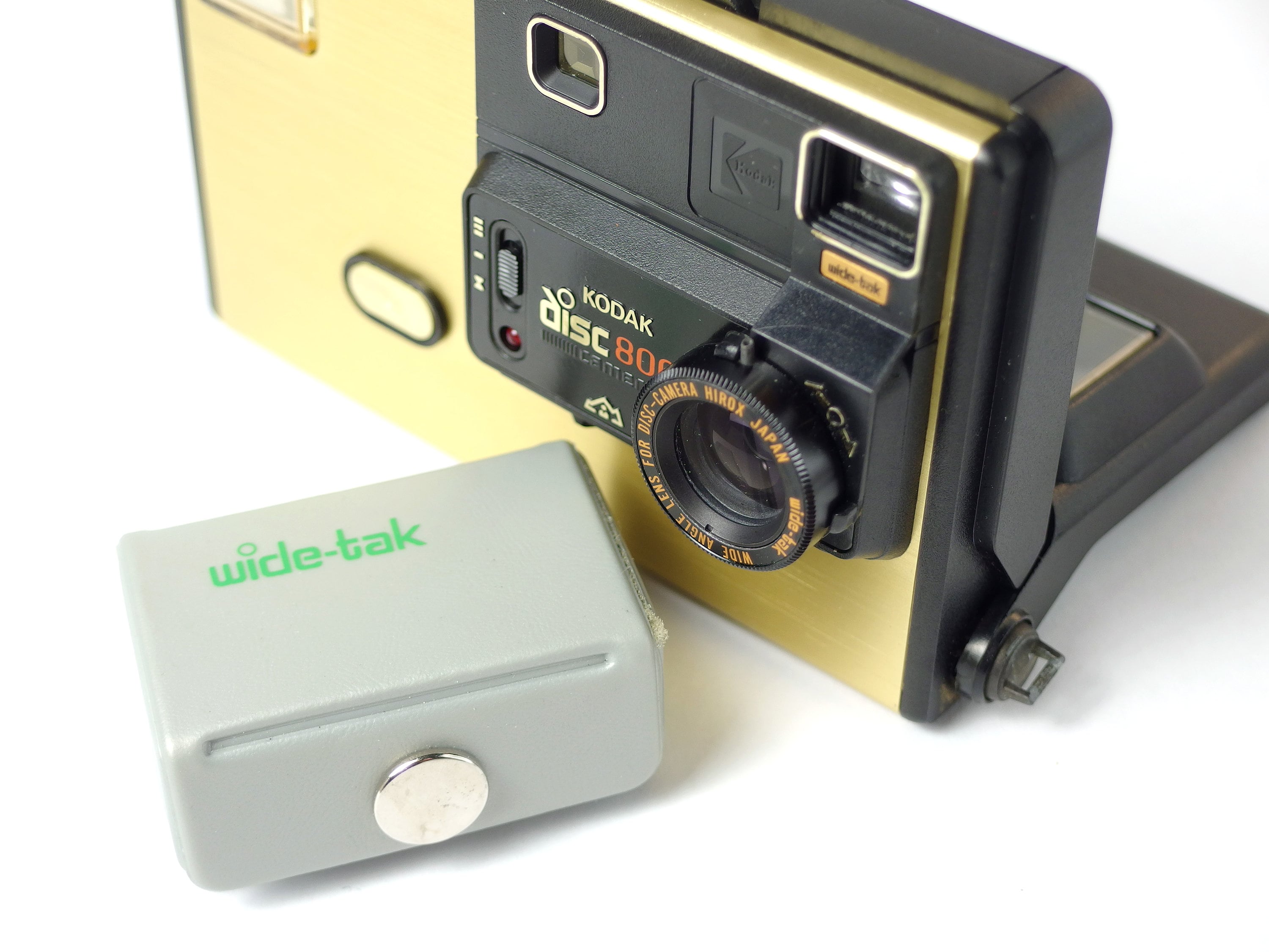 コダック ディスク 8000 とフィルム - 希少なゴールドケースと