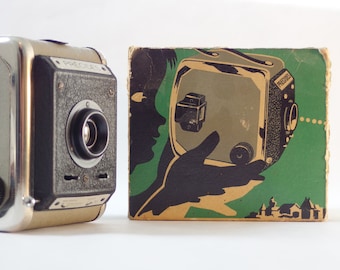 Précidès Rare French Box Camera, Chocolat Lanvin, 1950