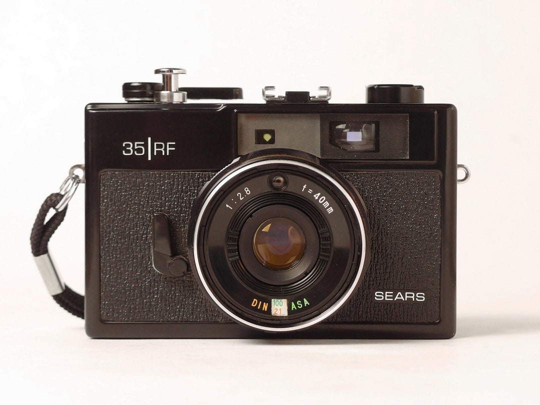 Sears 35|RF Aka Ricoh 500G, Perfect Little Black Rangefinder