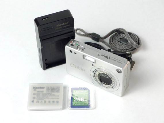 Pentax Optio S Tiny Vintage Digital Camera, Tested & Working With