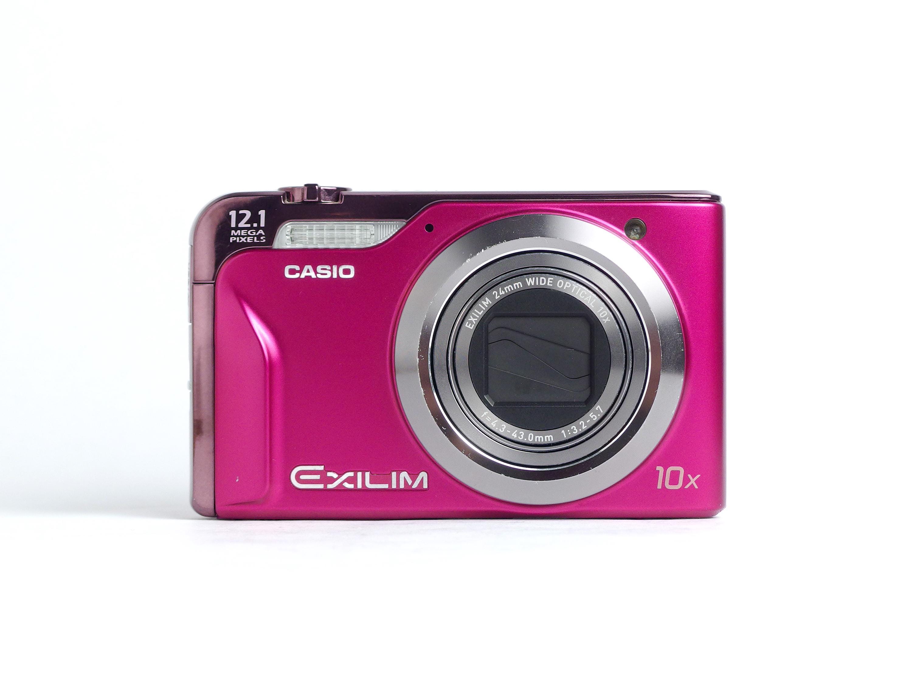 カシオ　CASIO EXILIM EX-Z1080 ピンク Casio Exilm EX-Z1080 Digital Compact – Retro Camera Shop