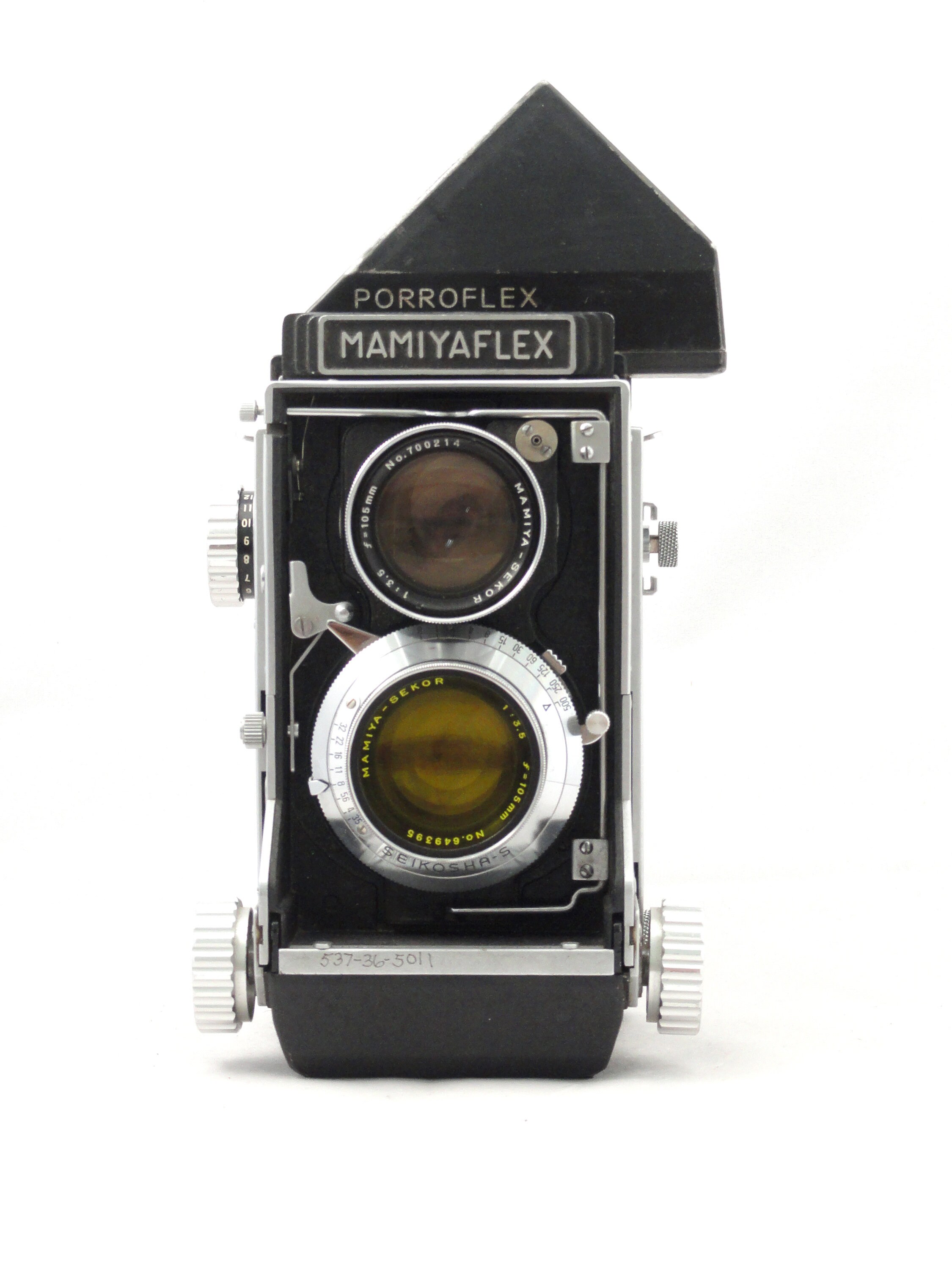 Mamiyaflex C2 Beautiful Medium Format TLR, 3 Finders, Filters