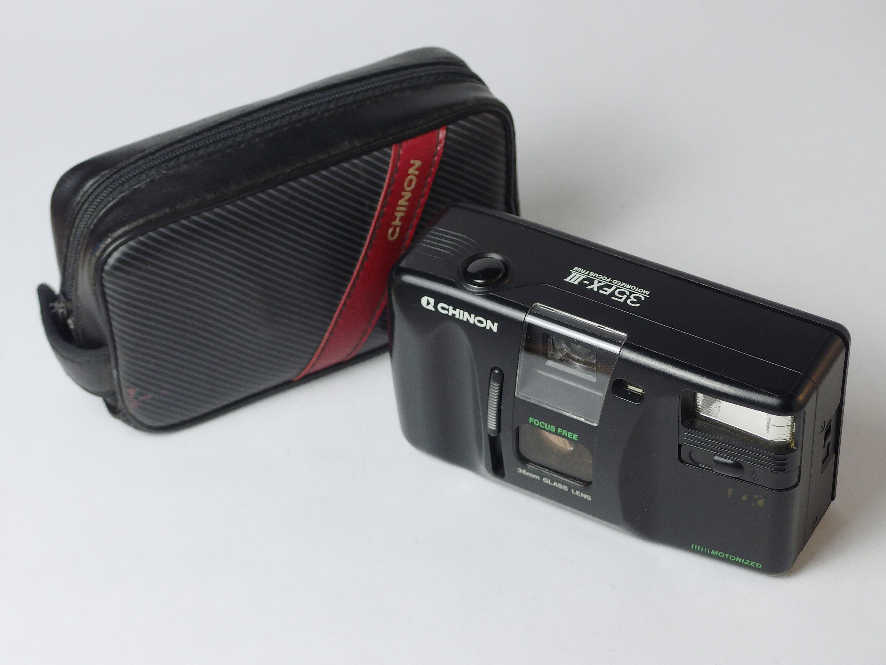 Chinon 35FX-III Point-and-shoot, Japan, C1990, Display or Repair