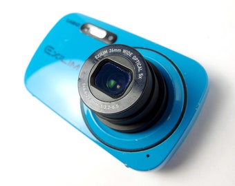 【保管品】CASIO EXILIM EX-N1 ブルー デジタルカメラ CASIO - カシオ Casio Exilim EX-N1 (ブルー) コンパクト