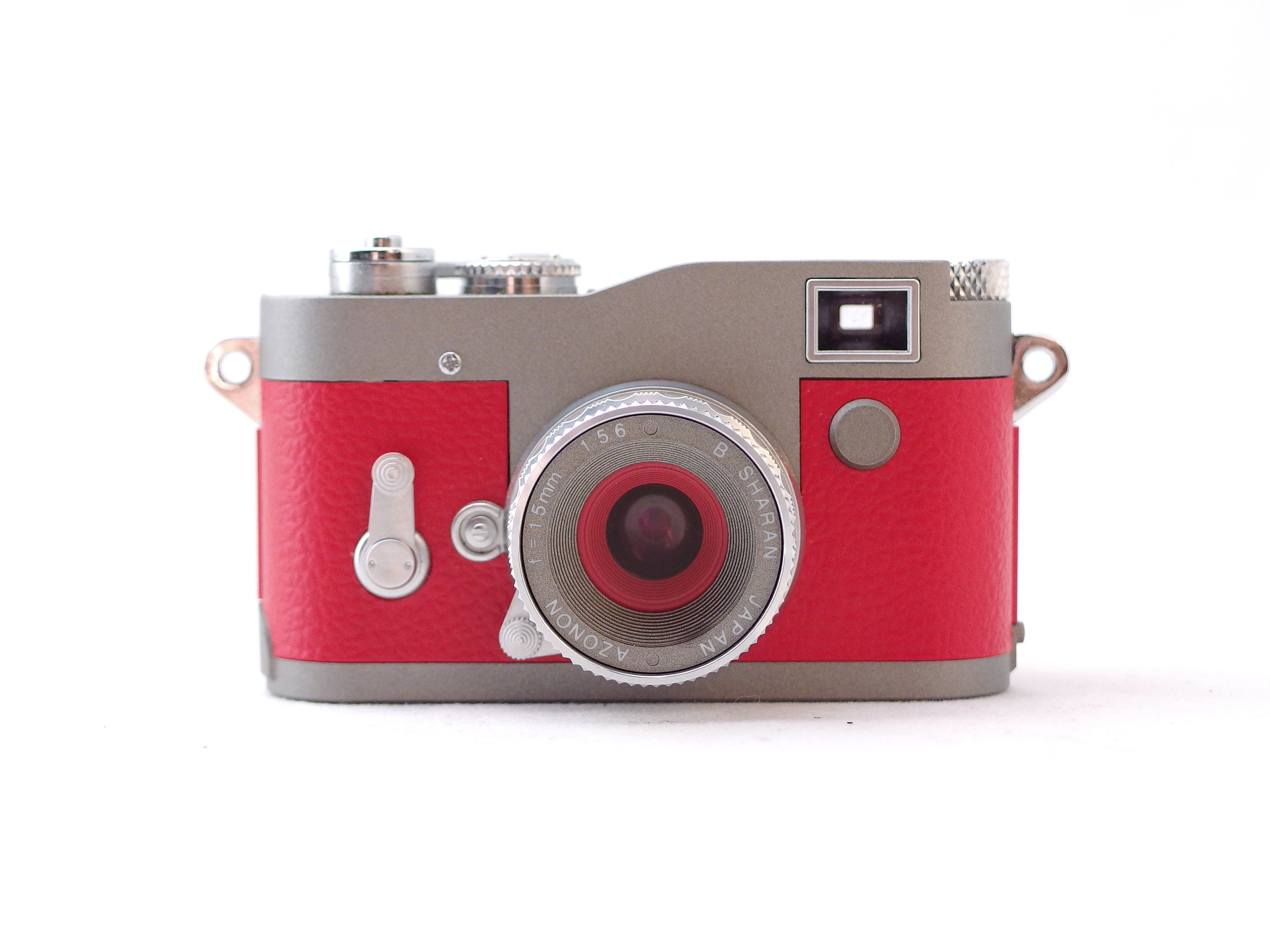 Sharan B Rare Red Minox Subminiature Camera by Megahouse, Japan