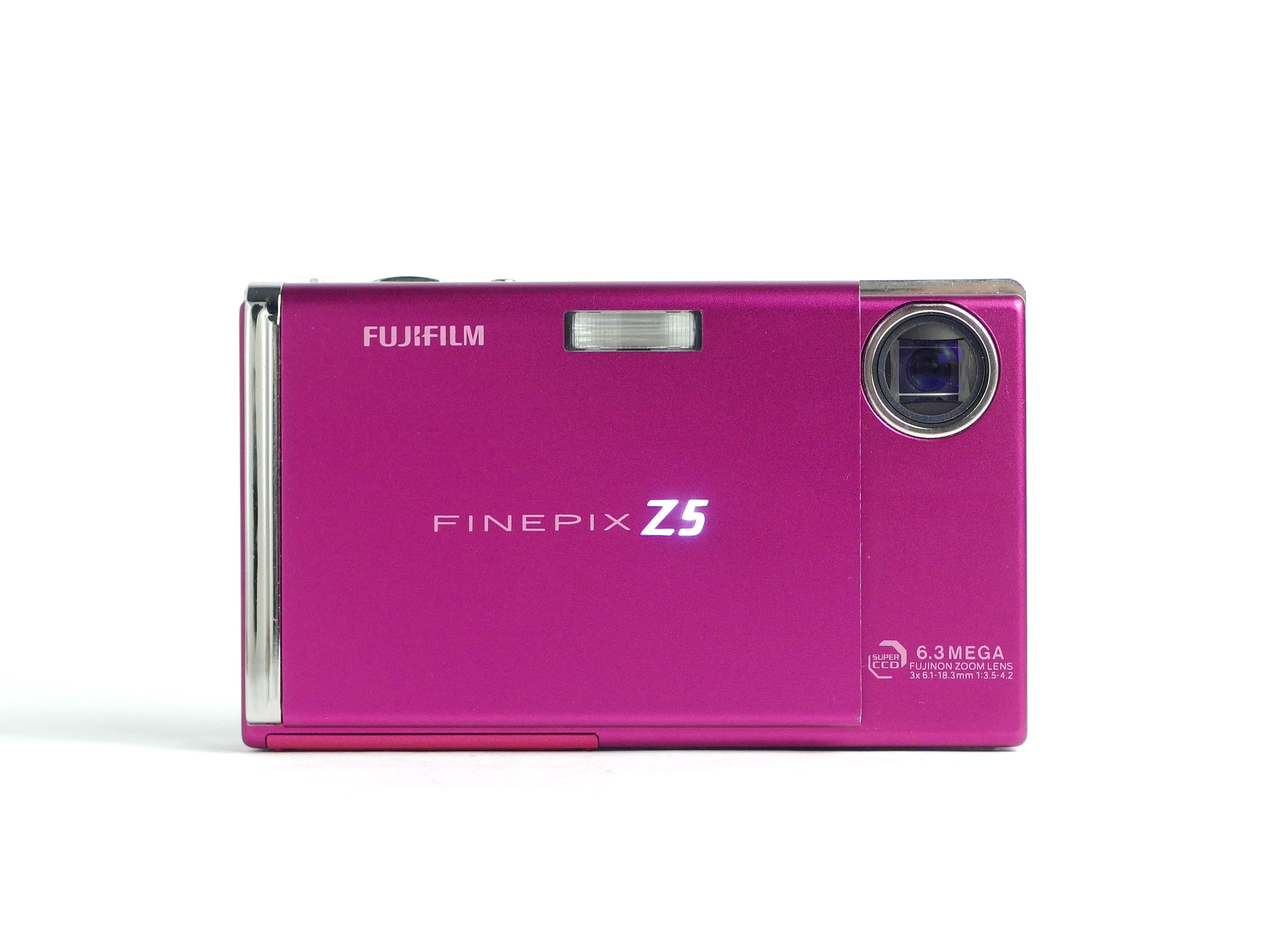 Fujifilm FinePix Z5 Pink Vintage Digital Camera with Film Effects