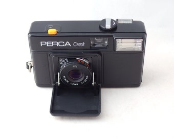 Perca Crest 35mm Budget Minox from the 80's, made in Tianjin, China.