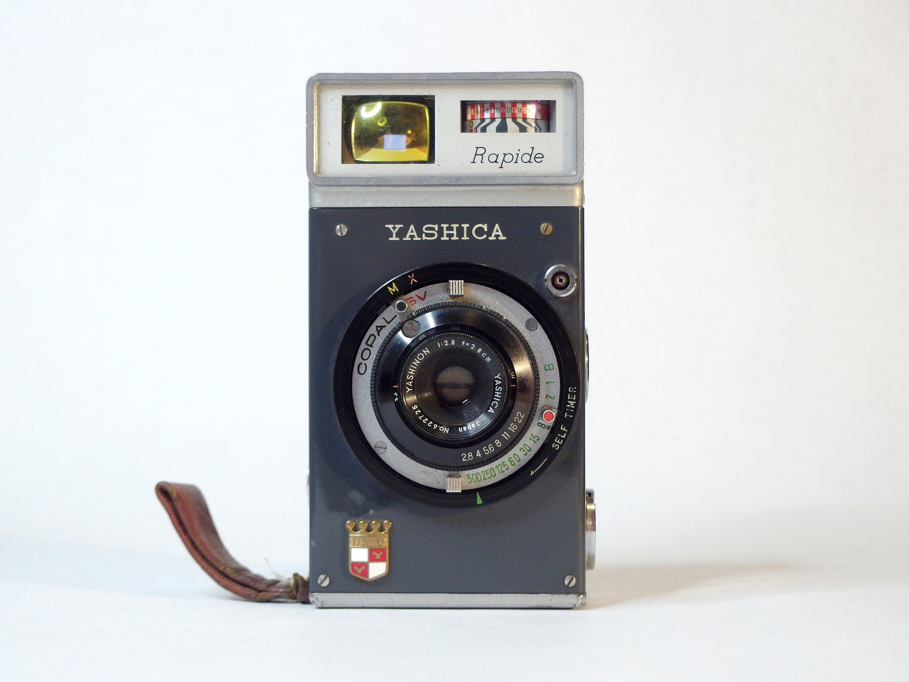 Yashica Rapide Unusual Vertical Half-frame 35mm Vintage Camera