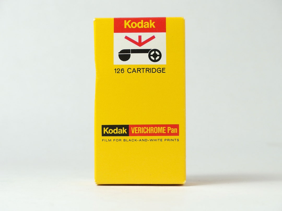 Kodak 126 Film Still Pretty Good Verichrome Pan Black & White for Instamatic Cameras, Expired