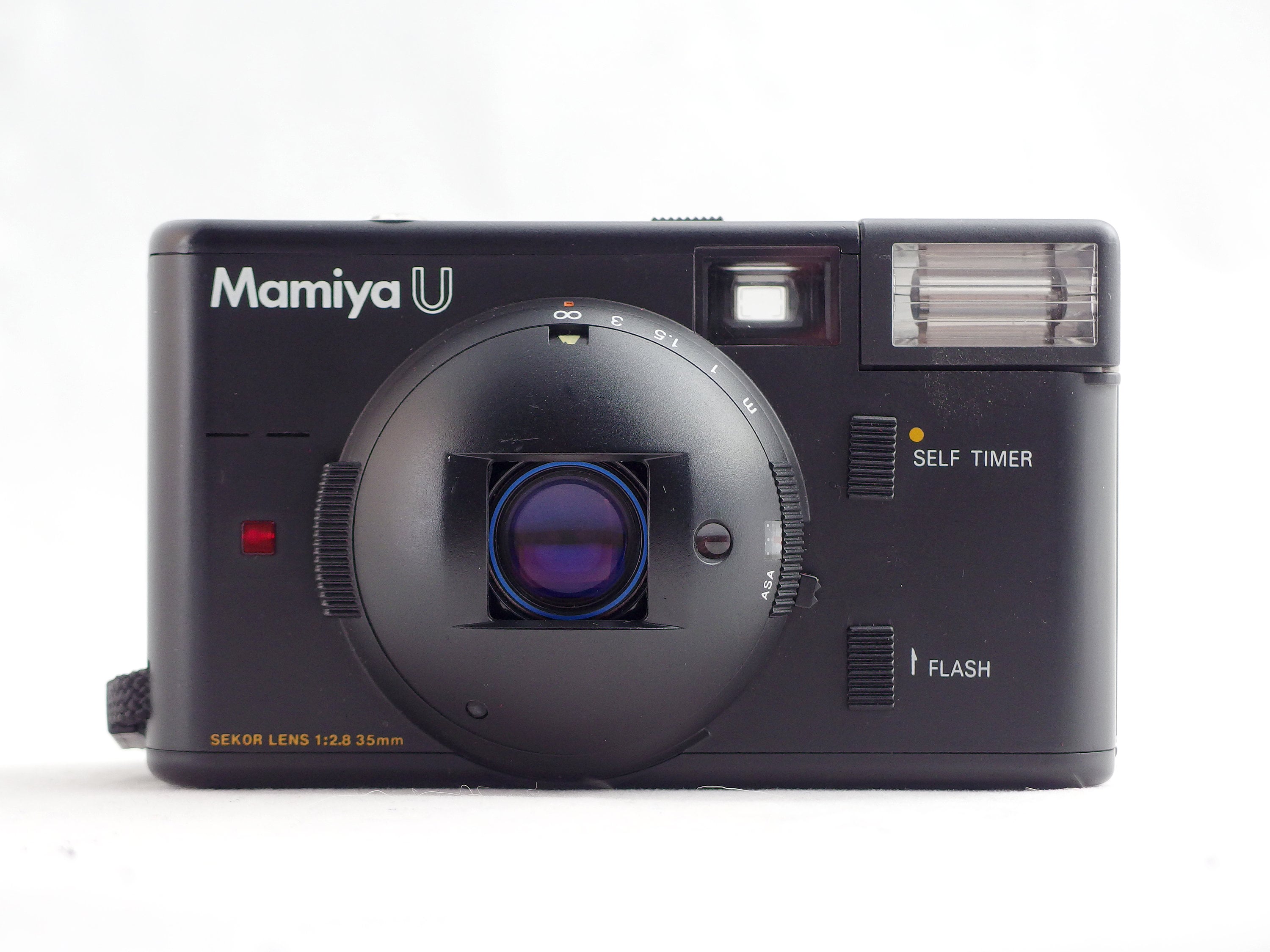 Mamiya U Sci-fi 35mm Compact Camera, Tested and Working, Japan
