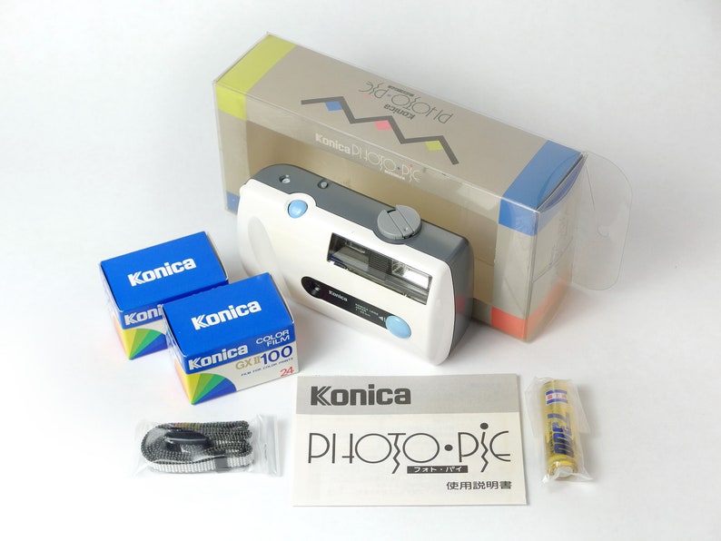 Konica Photo Pie With Film! Rare 35mm Vintage Compact Camera, New in ...