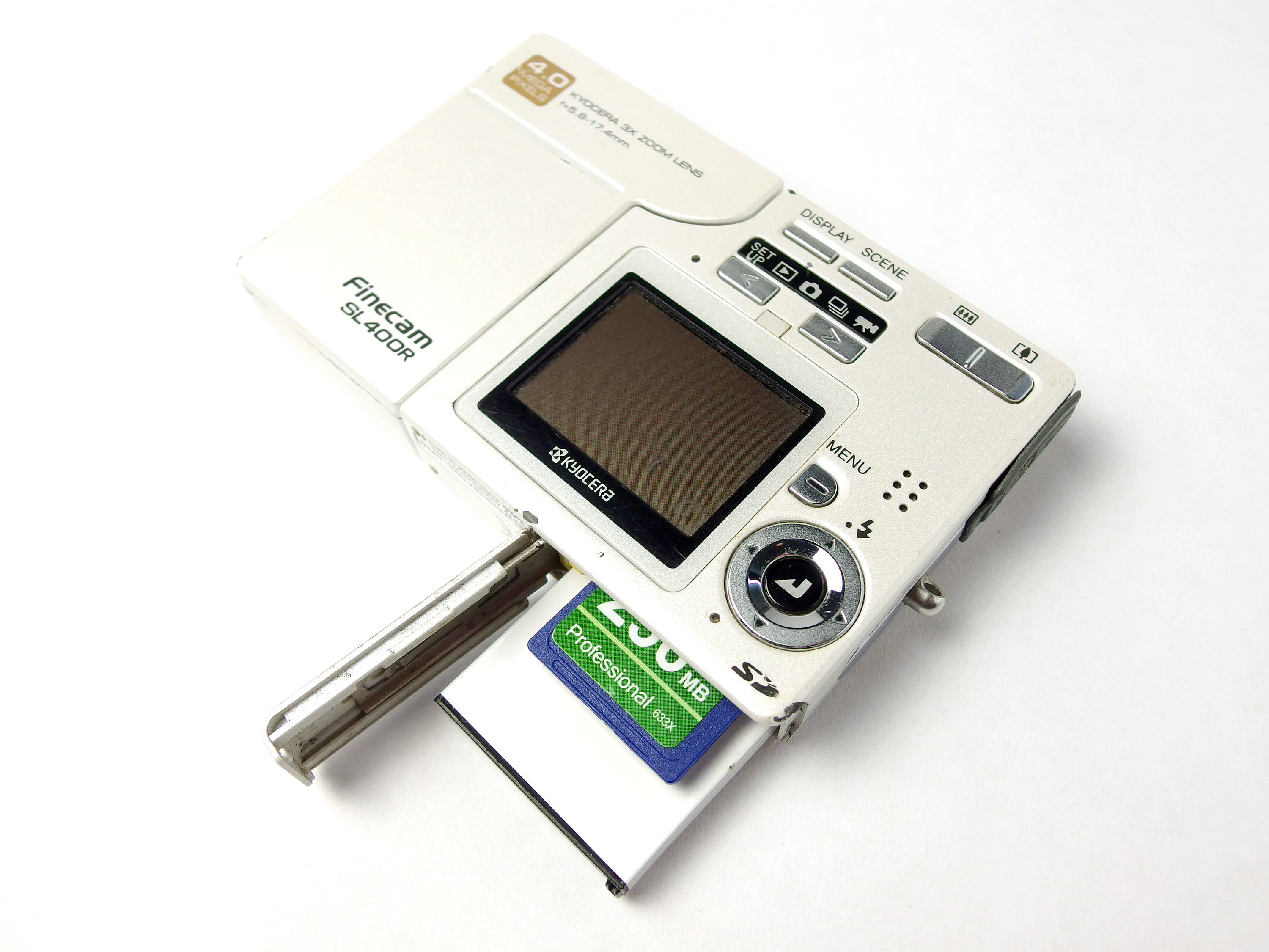 KYOCERA finecam SL400R KYOCERA Finecam SL400R コンパクトデジタル