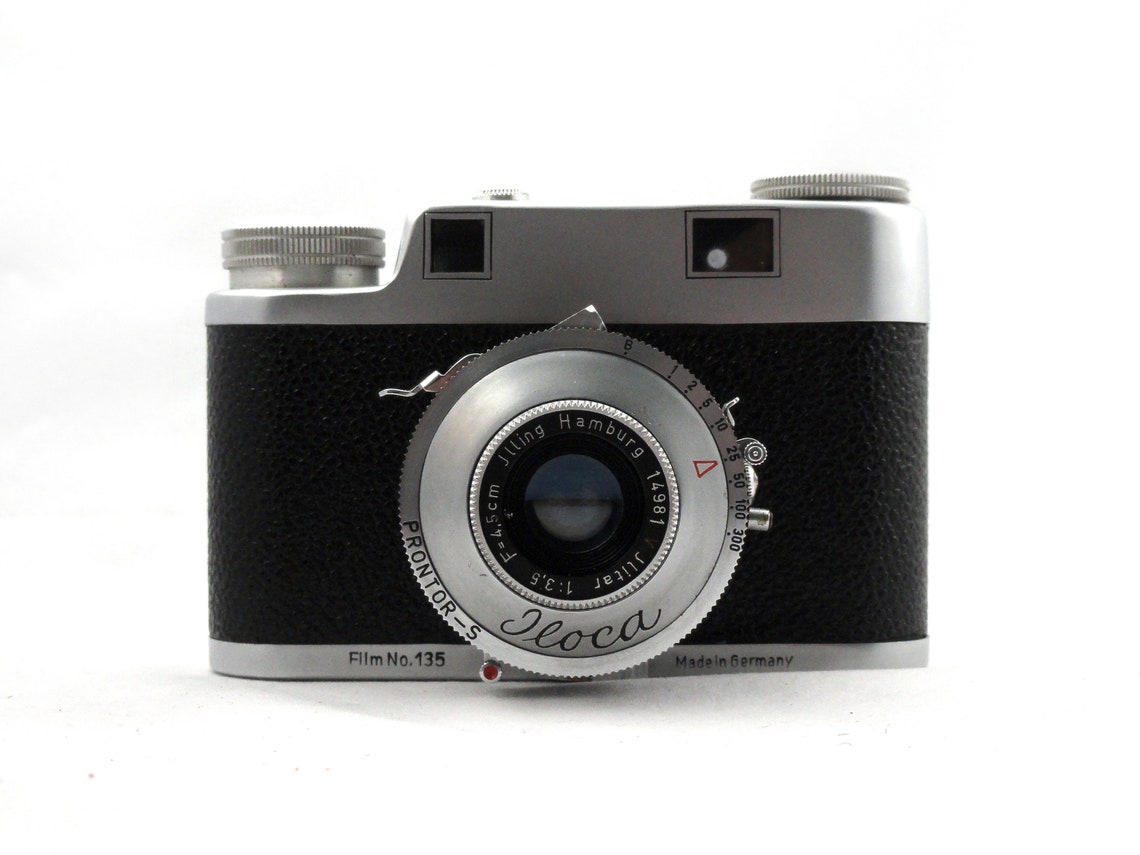 Iloca II Stylish German Rangefinder Camera, Tested & Working, Hamburg, 1950, foto 1 de 5