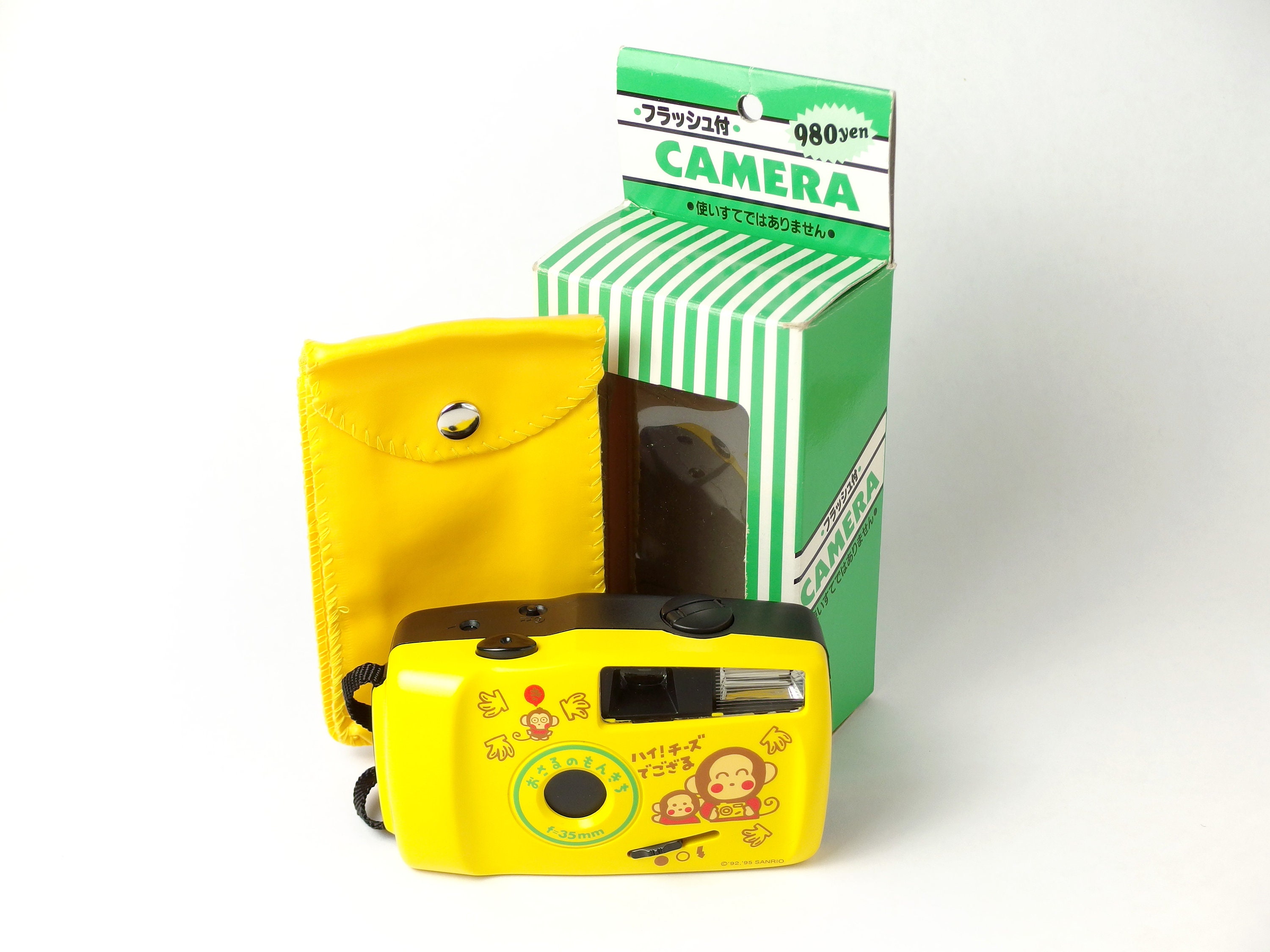 Sanrio Monkichi おさるのもんきち Rare 35mm Vintage Camera With 