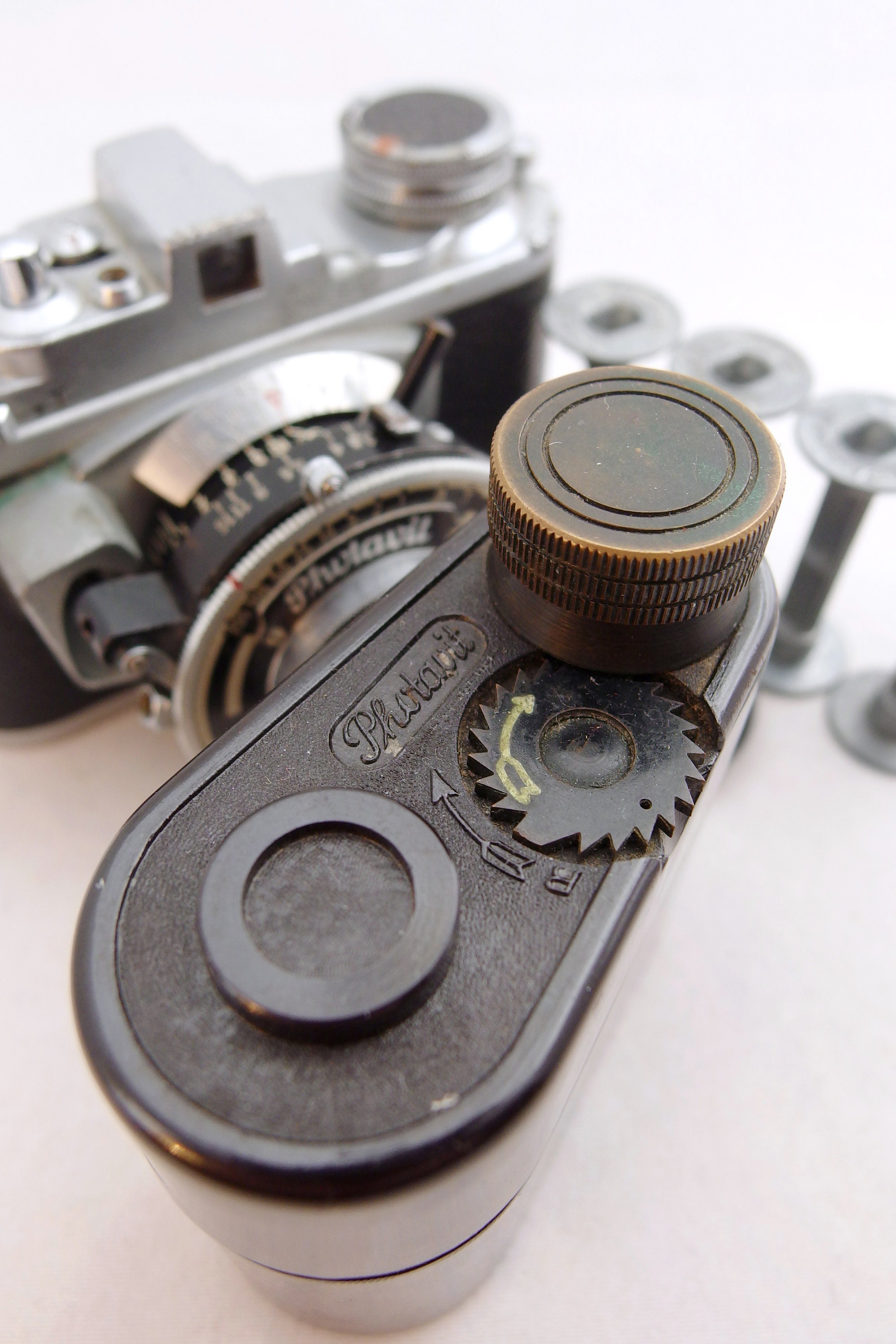 Appareil Photo argentique VOIGTLANDER Modèle VITOMATIC Ib Vendu avec son étui. Fonctionnement non vérifié - Photo, audio & vidéo