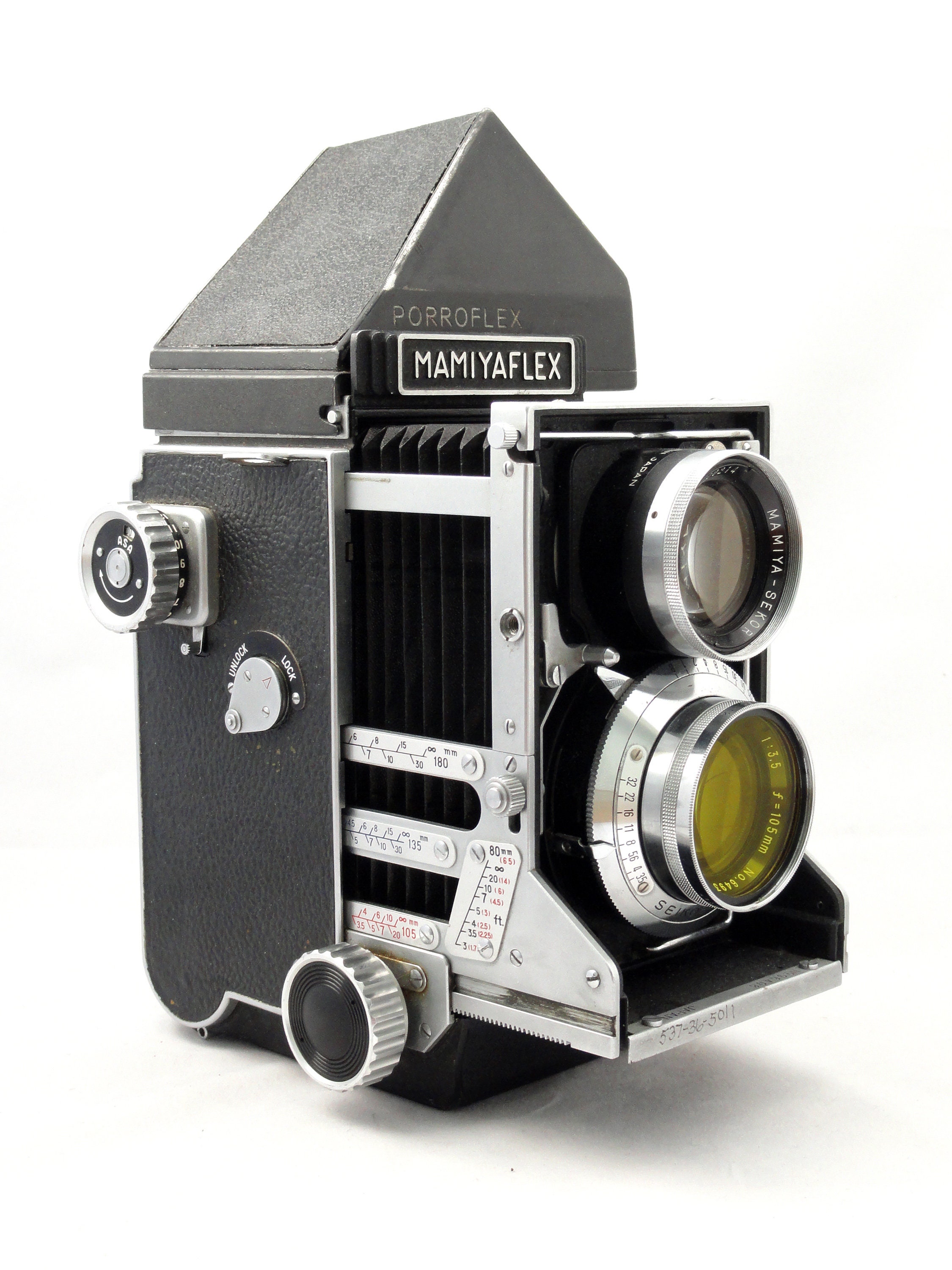【整備済完動品】Mamiyaflex C2（80F3.7） Mamiyaflex C2 Beautiful Medium Format TLR, 3 Finders, Filters