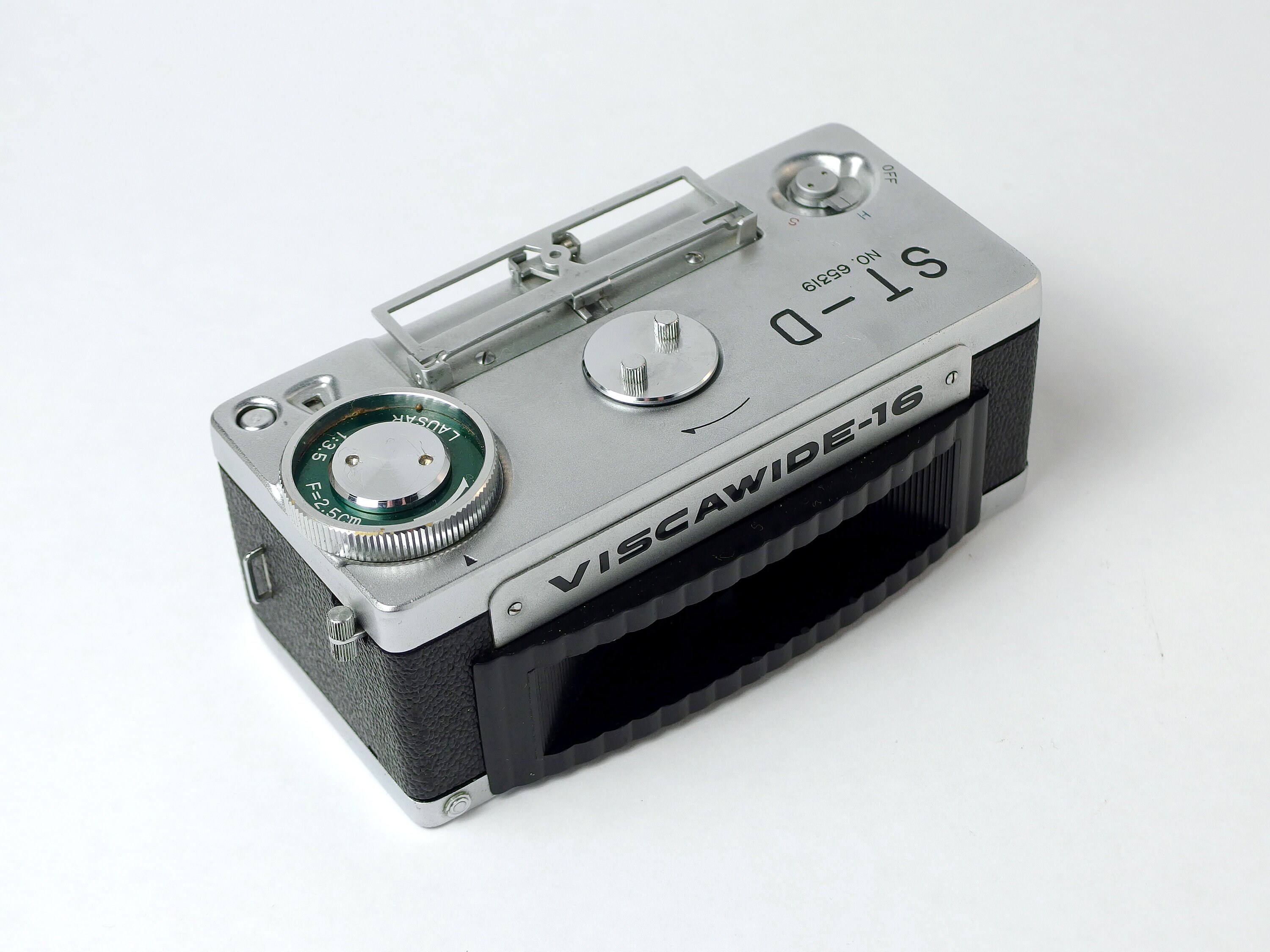 VISCAWIDE-16 ST-D ビスカワイドパノラマカメラ Viscawide 16 ST-D、16 mm フィルム用パノラマ スイング レンズ カメラ