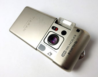 Fuji Tiara ix Titanium Epion 1000 Micro APS-Kamera, funktioniert, aber kein Blitz - Japan, 1998
