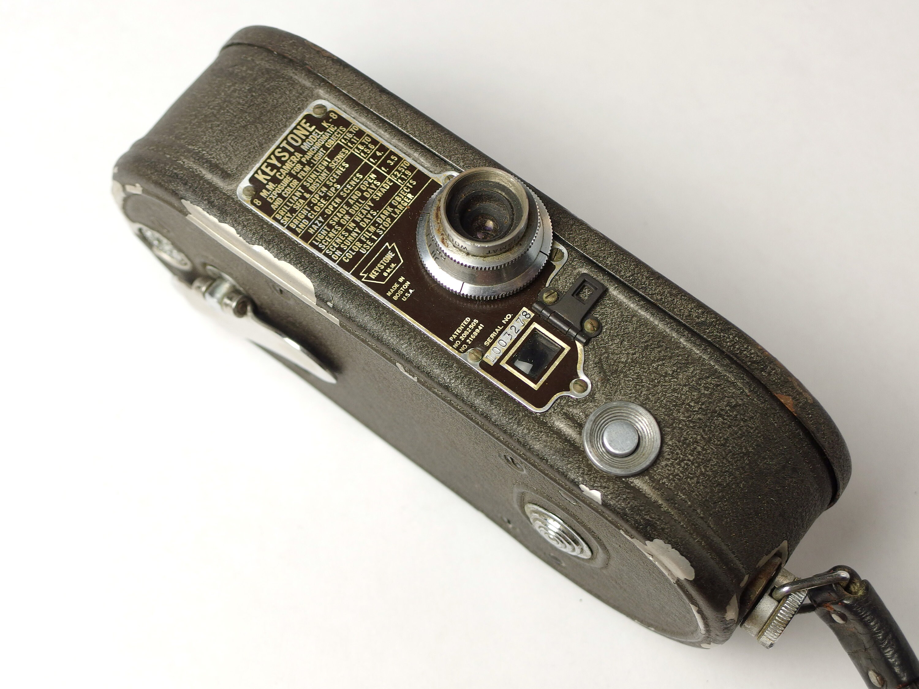 Keystone K-8 Clockwork 8mm Movie Camera, Boston, 1937 - Etsy