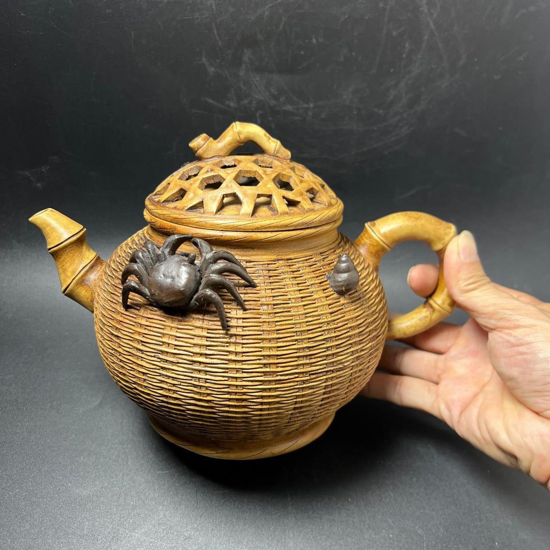 Antique Chinese Dragon Egg Pot - Etsy
